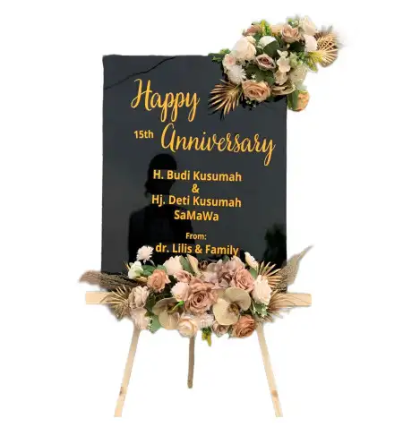 Papan Bunga Akrilik Cibetok